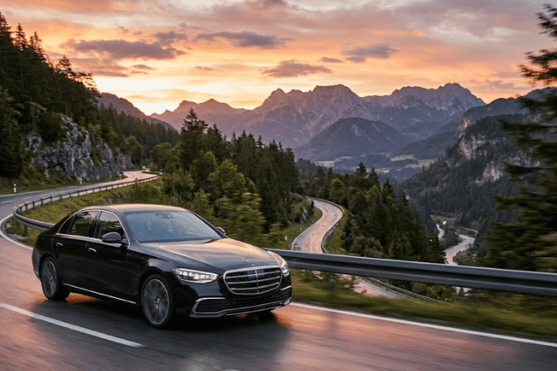 Service Provider of Mercedes Benz S350 2023 Model Car Rental in New Delhi, Delhi, India.